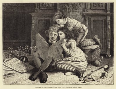保育園のクリスマス、私たちのおとぎ話 作： Walter Jenks Morgan